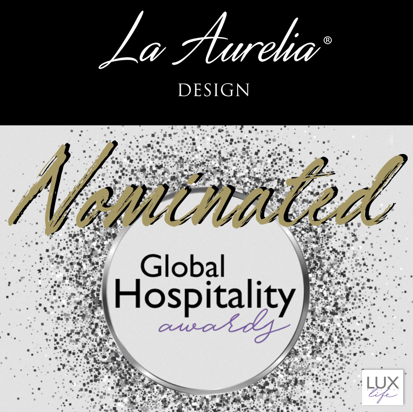 La Aurelia Nominated for Global Hospitality Awards 2020: Best Luxury Wallcovering Design Company!