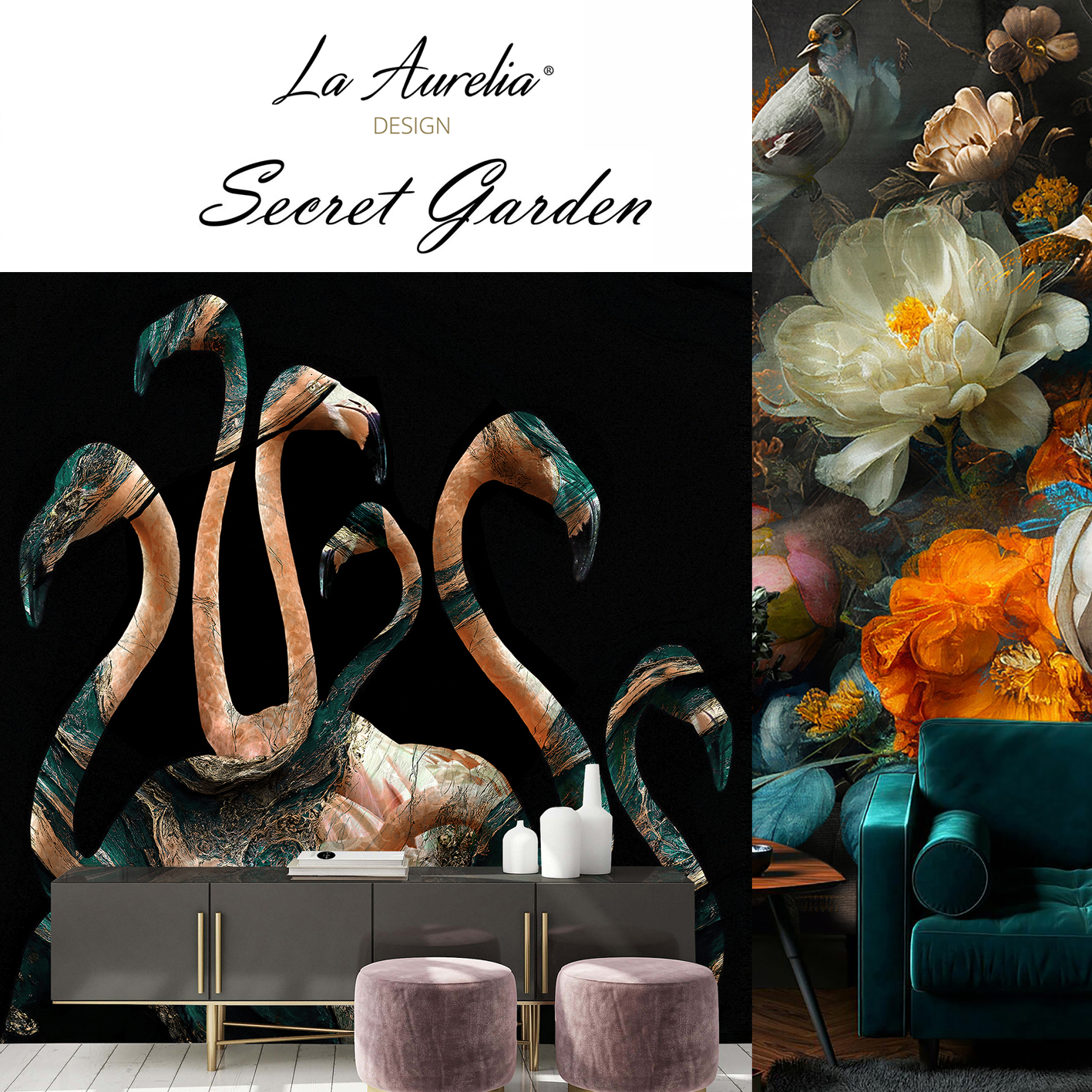 La Aurelia Unveils Latest Stunning Wallcovering Designs